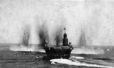 Ark Royal under attack
