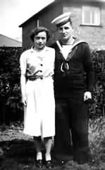 Joe Curbishley and girlfriend he later married